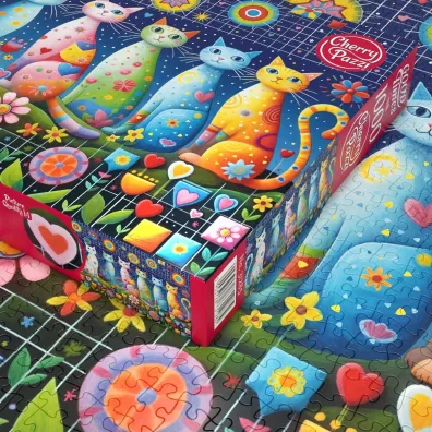 Puzzle 1000 el. Cute Whiskers 31285 CherryPazzi