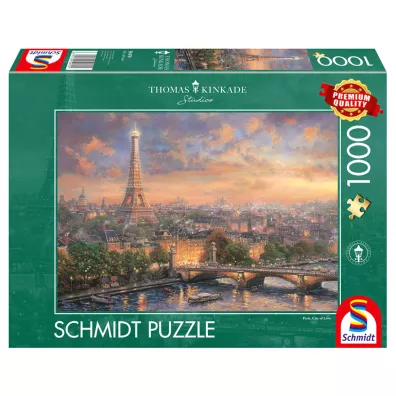 Puzzle 1000 el. Pary� - miasto mi�o�ci Schmidt