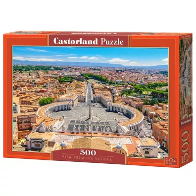 Puzzle 500 el. View from the Vatican Castorland