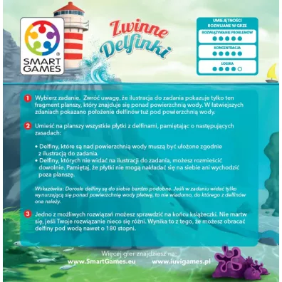 Smart Games. Zwinne Delfinki (PL) IUVI Games