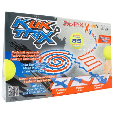 KlikTrix. Zestaw De Luxe (38 klikerw + 5 piek)