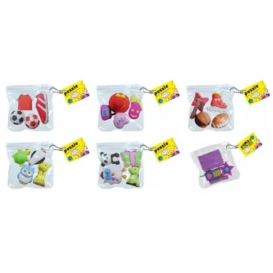 Stnux Gumki do �cierania Puzzle 4 szt.