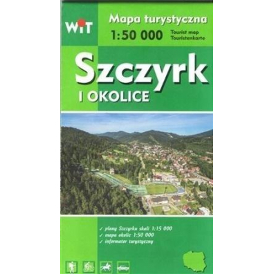 Mapa turystyczna - Szczyrk i okolice WIT