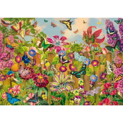 Puzzle PQ 2000 el. Ogr�d motyli Schmidt