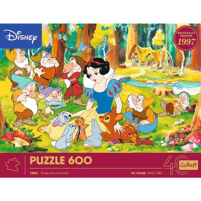 Puzzle 600 el. Kr�lewna �nie�ka Disney Trefl