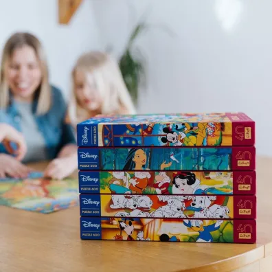Puzzle 600 el. Kr�lewna �nie�ka Disney Trefl
