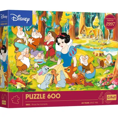 Puzzle 600 el. Kr�lewna �nie�ka Disney Trefl