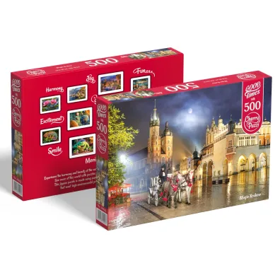 Puzzle 500 el. Magic Krakow CherryPazzi