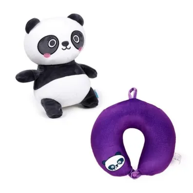 Puckator Poduszka podr�na i pluszowa zabawka 2w1 Panda