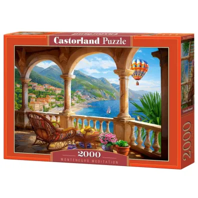 Puzzle 2000 el. Montenegro Meditation Castorland