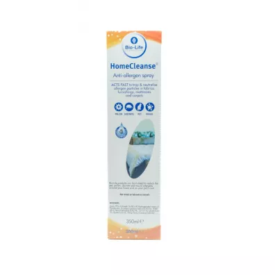 Bio-Life Home Cleanse™, 100% Naturalny antyalergiczny spray do obi� i tkanin 350 ml