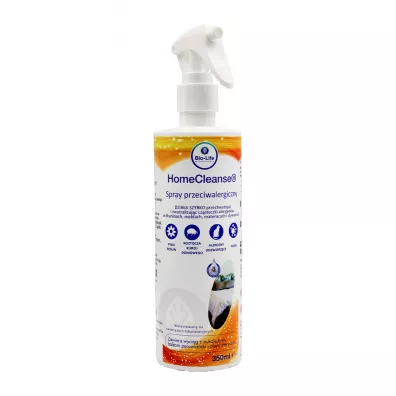 Bio-Life Home Cleanse™, 100% Naturalny antyalergiczny spray do obi� i tkanin 350 ml