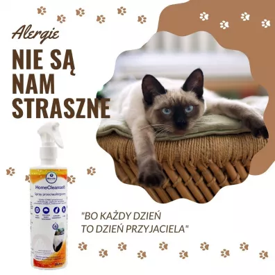 Bio-Life Home Cleanse™, 100% Naturalny antyalergiczny spray do obi� i tkanin 350 ml