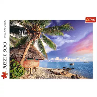 Puzzle 500 el. Wyspa Bora-Bora Trefl
