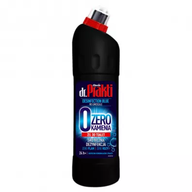 dr.Prakti el do toalet WC Zero kamienia Desinfection Blue 750 ml