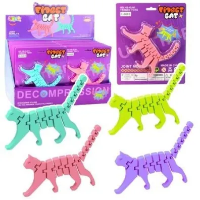 Kot 3D uk�adanka elastyczna MIX