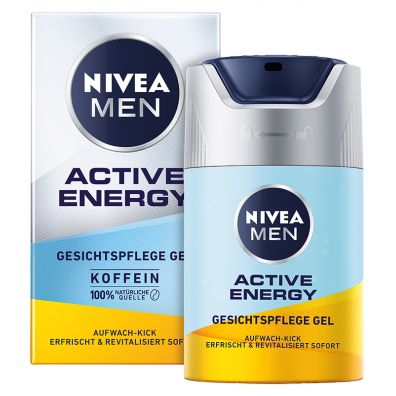 Nivea Men Active Energy energetyzujcy krem-el do twarzy 50 ml