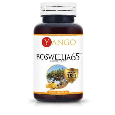Yango Boswellia 65™ - ekstrakt 65% Suplement diety 60 kaps.