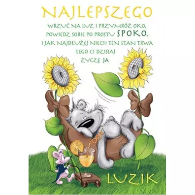 Stamp Karnet Happy B6 + koperta wz�r nr 15