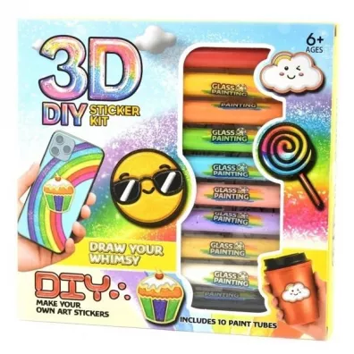 Robe Markery do malowania 3D + szablony 10 szt.