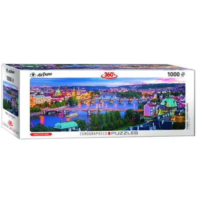 Puzzle panoramiczne 1000 el. Praga Eurographics
