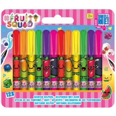 Canenco Pachnce mini dugopisy elowe Fruitysquad 12 szt.