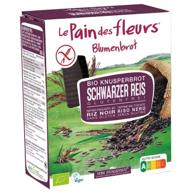 Le Pain Des Fleurs Pieczywo chrupkie czarny ry� bezglutenowe 150 g Bio