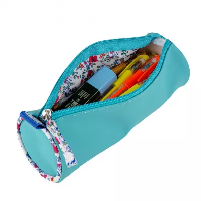 Oxford Pirnik tuba Floral pastel turkusowy