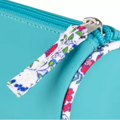 Oxford Pirnik tuba Floral pastel turkusowy