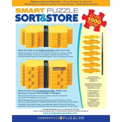 Sorter do puzzli Smart Puzzle Sort&Store 8955-0105 Eurographics