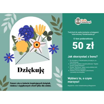 e-Bon Karta Podarunkowa Dzi�kuj� 50 z� TaniaKsiazka.pl