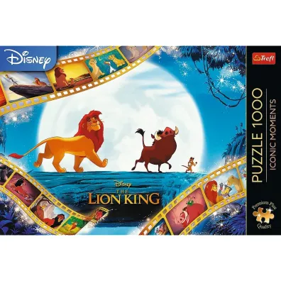 Puzzle 1000 el. Kr�l Lew Trefl