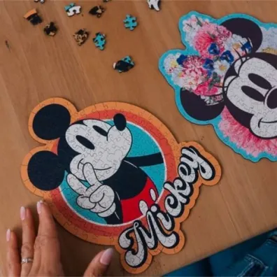 Puzzle drewniane 160 el. Stylowa Myszka Minnie Trefl