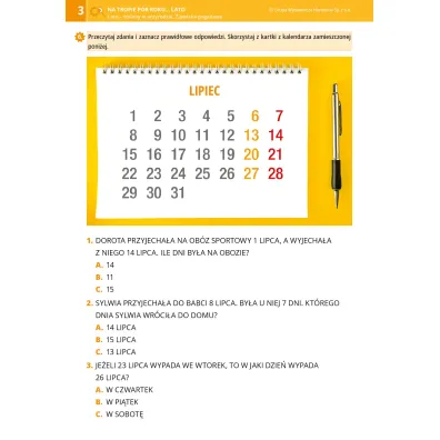Na tropie p�r roku Lato materia�y dla uczni�w z niepe�nosprawno�ci� intelektualn�
