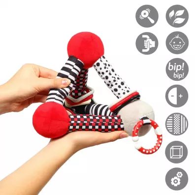 Zabawka edukacyjna Tiny Yoga Triangle C-more Collection Babyono