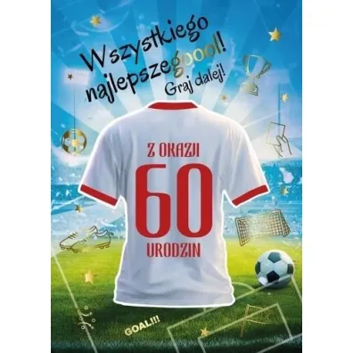 Armin Style KARNET URODZINY 60 B6 Z KOP AS GM-1344 FOL
