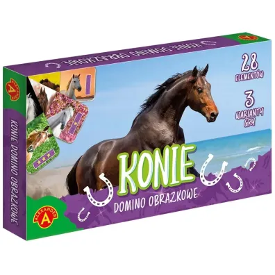 Domino obrazkowe. Konie Alexander