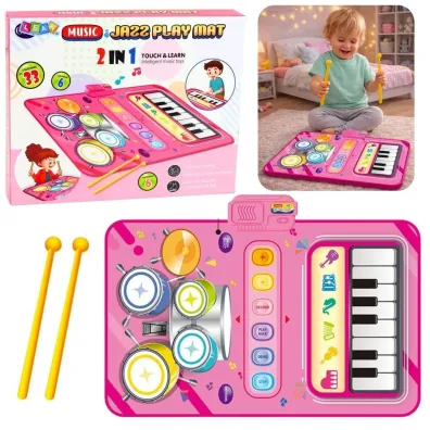 Mata muzyczna interaktywna 2w1 LeanToys