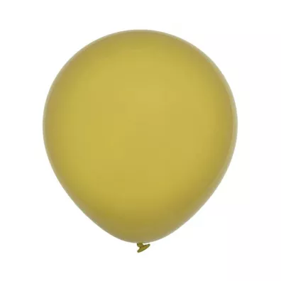 Decomex Balony pastel Mustard 100 szt.