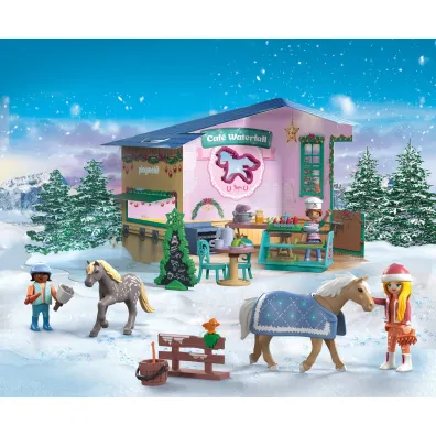 Playmobil Horses of Waterfall �wi�teczne wypieki w kawiarni je�dzieckiej 71952