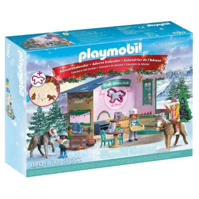 Playmobil Horses of Waterfall �wi�teczne wypieki w kawiarni je�dzieckiej 71952
