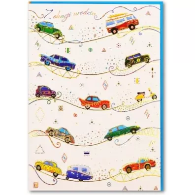 Trend Kartka okoliczno�ciowa Urodziny TS84