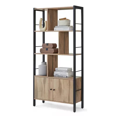 Rega na ksiki z drzwiami i 4 pkami Loft