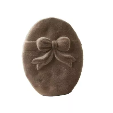Adar Figurka ceramiczna jajko pokryta materia�em