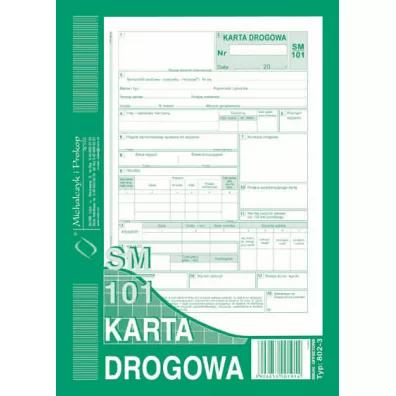 Michalczyk i Prokop Druk Karta drogowa A5