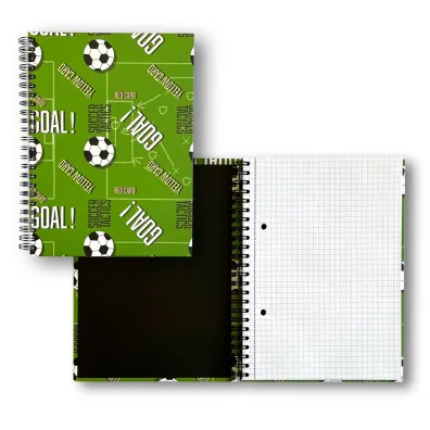 Penmate Brulion a5 80k.kratka w twardej oprawie spirala t 0128 goal ! folia mat nierysuj�ca
