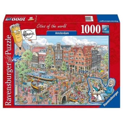 Puzzle 1000 el. Bruksela 198955 Ravensburger