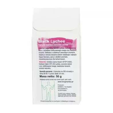 Long Man Tea Long Man Black Lychee Herbata czarna sypana 50 g