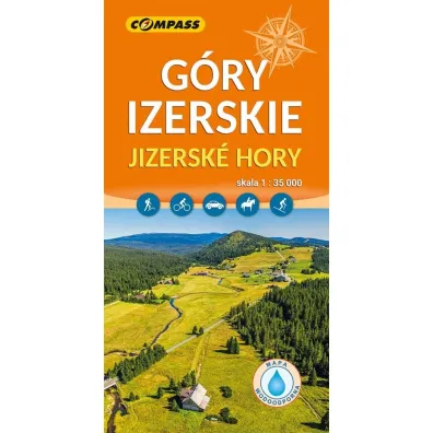 Mapa turystyczna - G�ry Izerskie 1:35 000