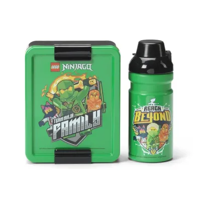 Nhg LEGO(R) lunchset Ninjago zielony